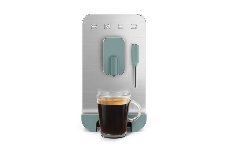 Smeg Mat Zümrüt Yeşili 50s Style BCC02egmeu Otomatik Espresso Kahve Makinesi