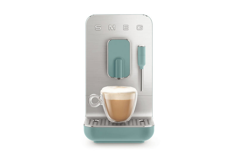 Smeg Mat Zümrüt Yeşili 50s Style BCC02egmeu Otomatik Espresso Kahve Makinesi