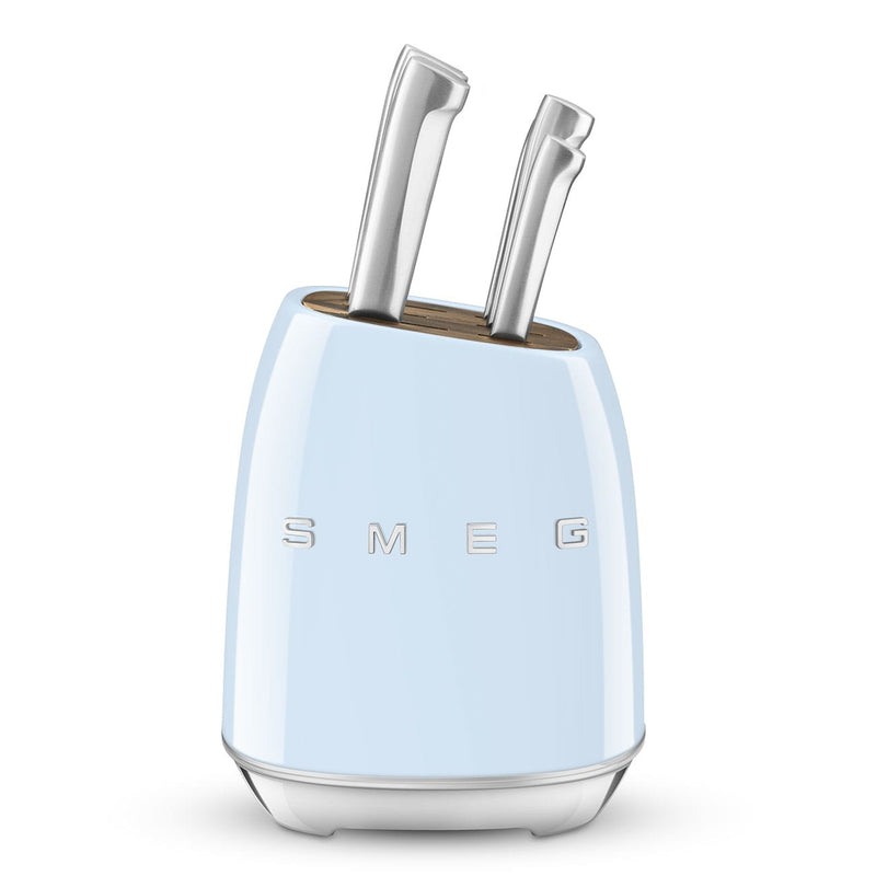 Smeg Mavi Standlı Bıçak Seti 50s Style KBSF02PB