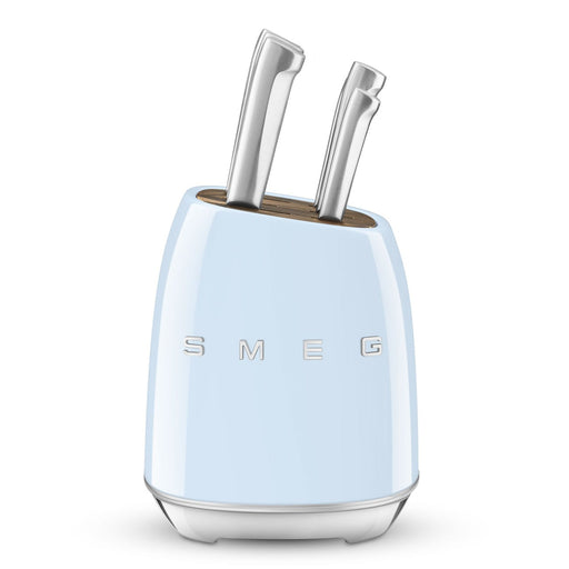 Smeg Mavi Standlı Bıçak Seti 50s Style KBSF02PB