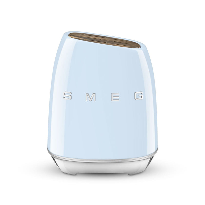 Smeg Mavi Standlı Bıçak Seti 50s Style KBSF02PB Bonvagon