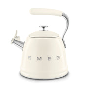 Smeg Ocak Üstü Islıklı Whistling Kettle Su Isıtıcısı Krem CKLW2001CR Bonvagon