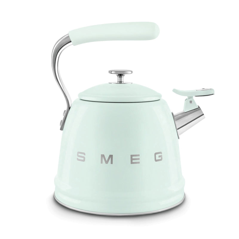 Smeg Ocak Üstü Islıklı Whistling Kettle Su Isıtıcısı Pastel Yeşil CKLW2001PG Bonvagon