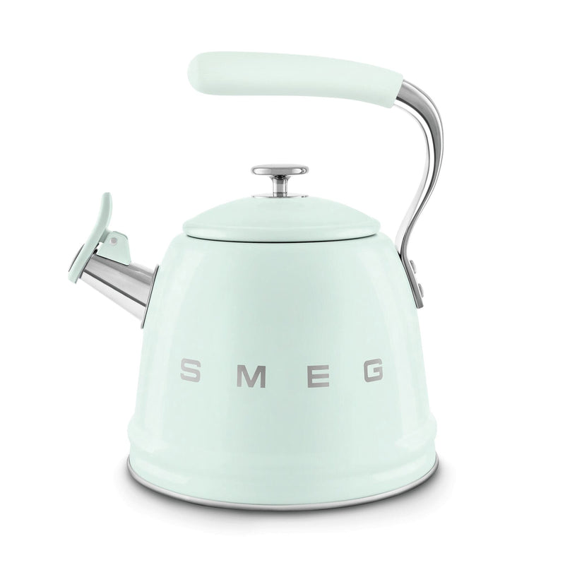 Smeg Ocak Üstü Islıklı Whistling Kettle Su Isıtıcısı Pastel Yeşil CKLW2001PG Bonvagon