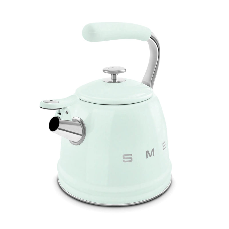 Smeg Ocak Üstü Islıklı Whistling Kettle Su Isıtıcısı Pastel Yeşil CKLW2001PG Bonvagon