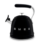 Smeg Ocak Üstü Islıklı Whistling Kettle Su Isıtıcısı Siyah CKLW2001BL Bonvagon