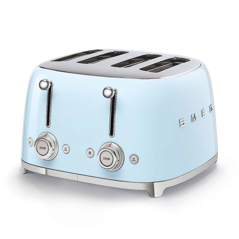 Smeg Pastel Mavi 1x4 Ekmek Kızartma Makinesi Tsf03pbeu
