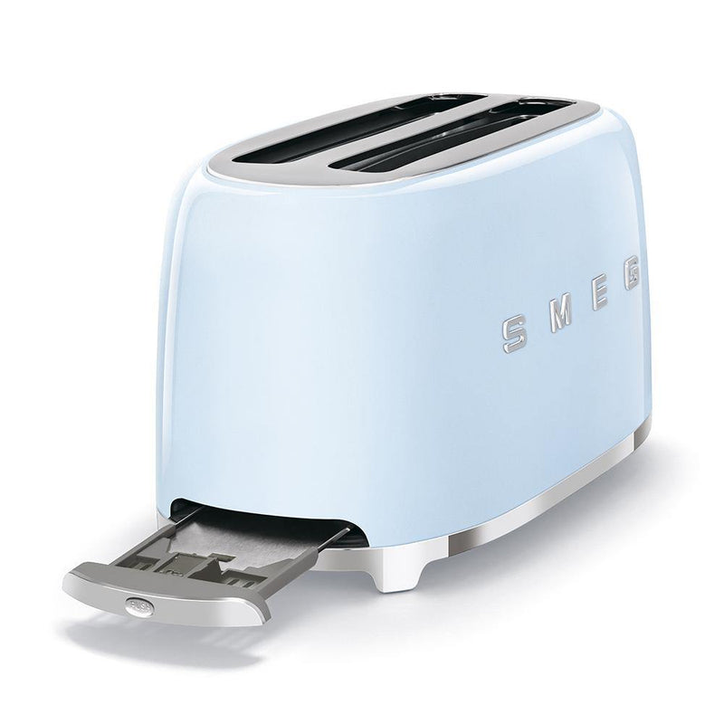 Smeg Pastel Mavi 2x2 Ekmek Kızartma Makinesi Tsf02pbeu