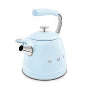 Smeg Pastel Mavi Ocak Üstü Islıklı Whistling Kettle Su Isıtıcısı CKLW2001PB