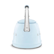 Smeg Pastel Mavi Ocak Üstü Islıklı Whistling Kettle Su Isıtıcısı CKLW2001PB