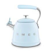 Smeg Pastel Mavi Ocak Üstü Islıklı Whistling Kettle Su Isıtıcısı CKLW2001PB