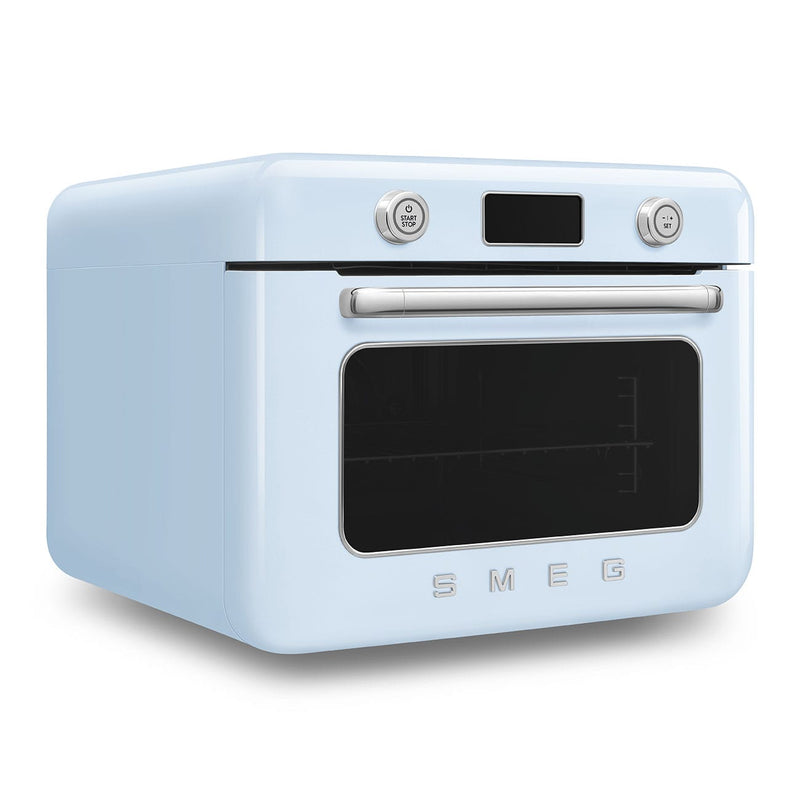 Smeg Pastel Mavi Tezgah Üstü Buharlı Mini Fırın COF01PBEU