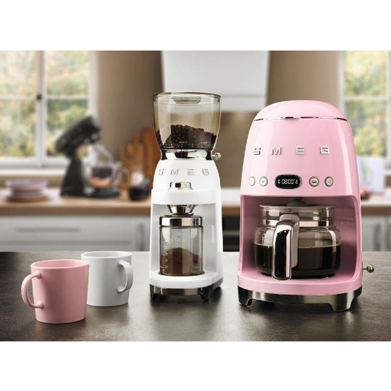 Smeg Pastel Pembe Filtre Kahve Makinesi Dcf02pkeu Bonvagon