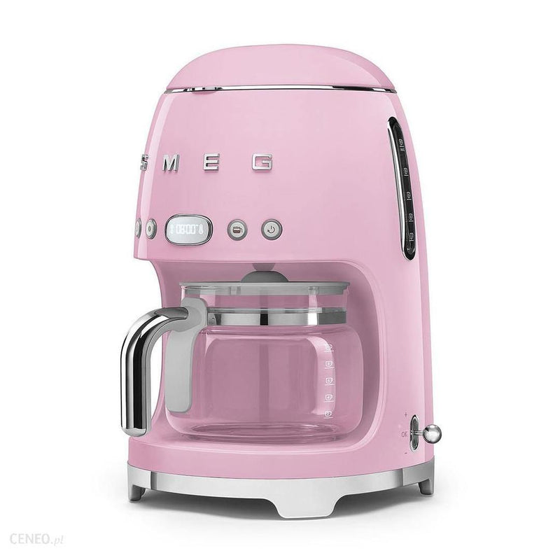 Smeg Pastel Pembe Filtre Kahve Makinesi Dcf02pkeu Bonvagon