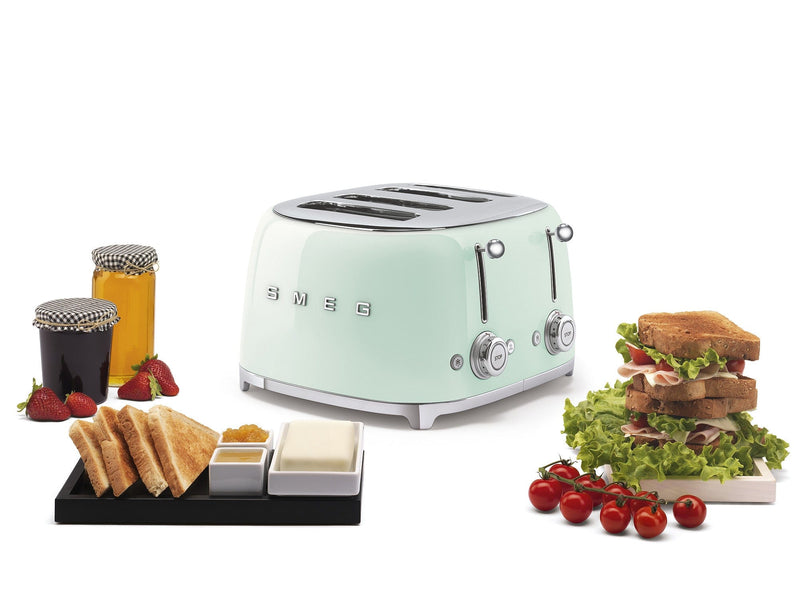 Smeg Pastel Yeşil 1x4 Ekmek Kızartma Makinesi Tsf03pgeu