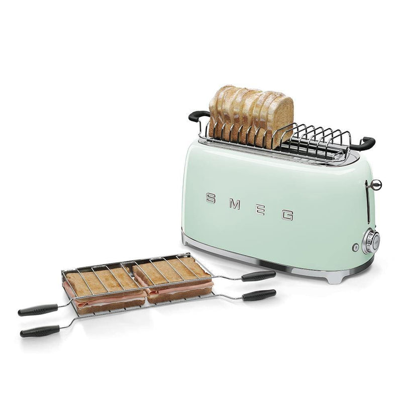 Smeg Pastel Yeşil 2x2 Ekmek Kızartma Makinesi Tsf02pgeu
