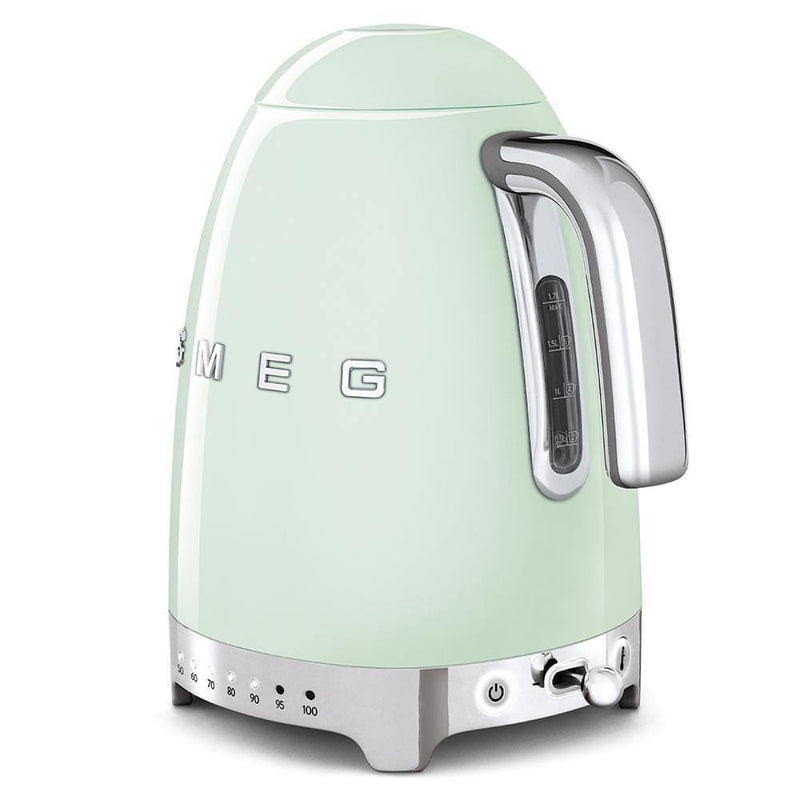 Smeg Pastel Yeşil Isı Ayarlı Kettle Su Isıtıcısı Klf04pgeu Bonvagon