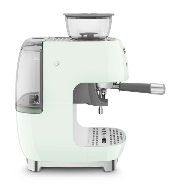 Smeg Pastel Yeşil Kahve Öğütücülü Espresso Makinesi Egf03Pgeu Bonvagon