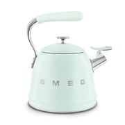 Smeg Pastel Yeşil Ocak Üstü Islıklı Whistling Kettle Su Isıtıcısı CKLW2001PG