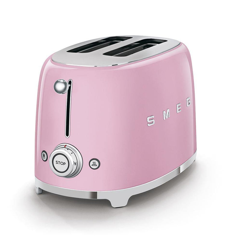 Smeg Pembe 1x2 Ekmek Kızartma Makinesi Tsf01pkeu