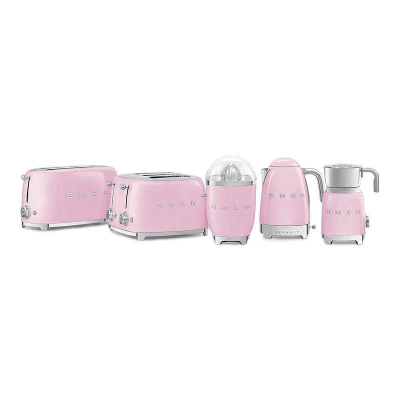 Smeg Pembe 2x2 Ekmek Kızartma Makinesi Tsf02pkeu
