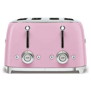 Smeg Pembe 4x4 Ekmek Kızartma Makinesi Tsf03pkeu