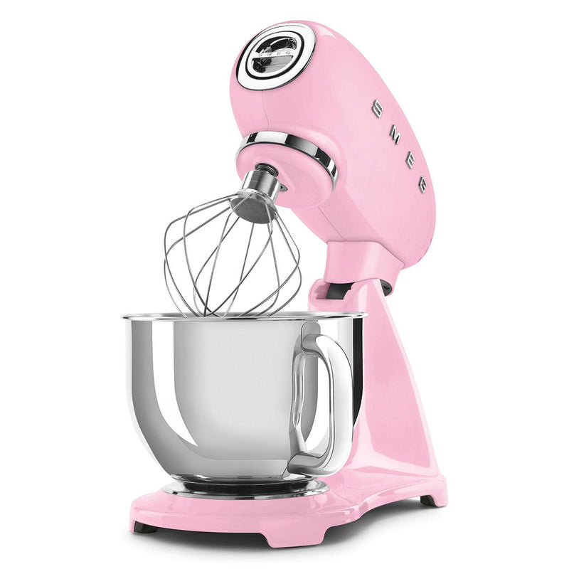 Smeg Pembe Full Body Kıyma ve Hamur Karıştırma Makinesi Smf03pkeu