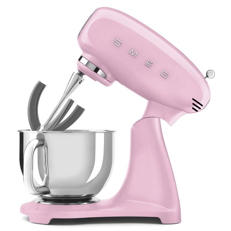 Smeg Pembe Full Body Kıyma ve Hamur Karıştırma Makinesi Smf03pkeu