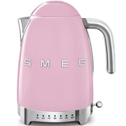 Smeg Pembe Isı Ayarlı Kettle Su Isıtıcısı Klf04pkeu