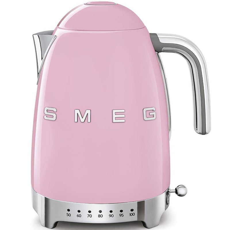 Smeg Pembe Isı Ayarlı Kettle Su Isıtıcısı Klf04pkeu