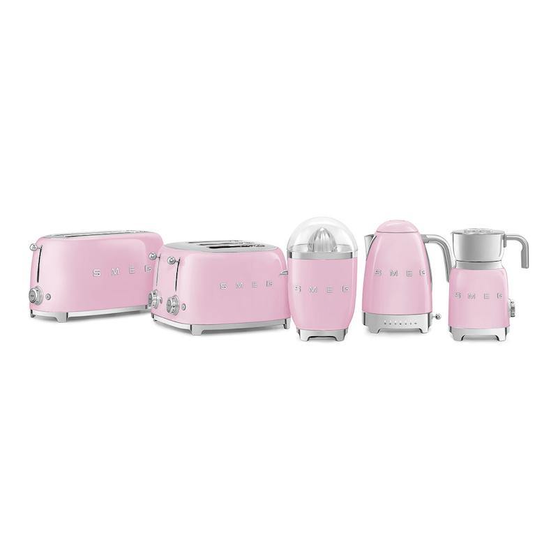 Smeg Pembe Isı Ayarlı Kettle Su Isıtıcısı Klf04pkeu