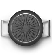 Smeg Siyah Cookware 50's Style Cam Kapaklı Tencere