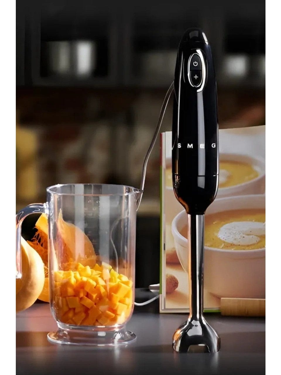 Smeg Black Hand Blender Set 50's Style Hbf22bleu Bonvagon — BonVagon