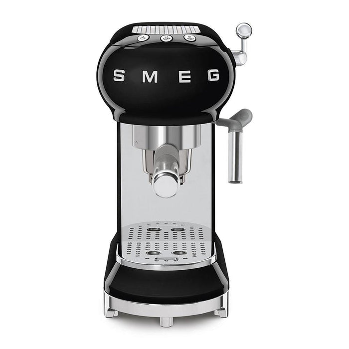 Smeg Siyah Espresso Kahve Makinesi ECF01BLEU Bonvagon