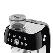 Smeg Siyah Kahve Öğütücülü Espresso Makinesi Egf03Bleu