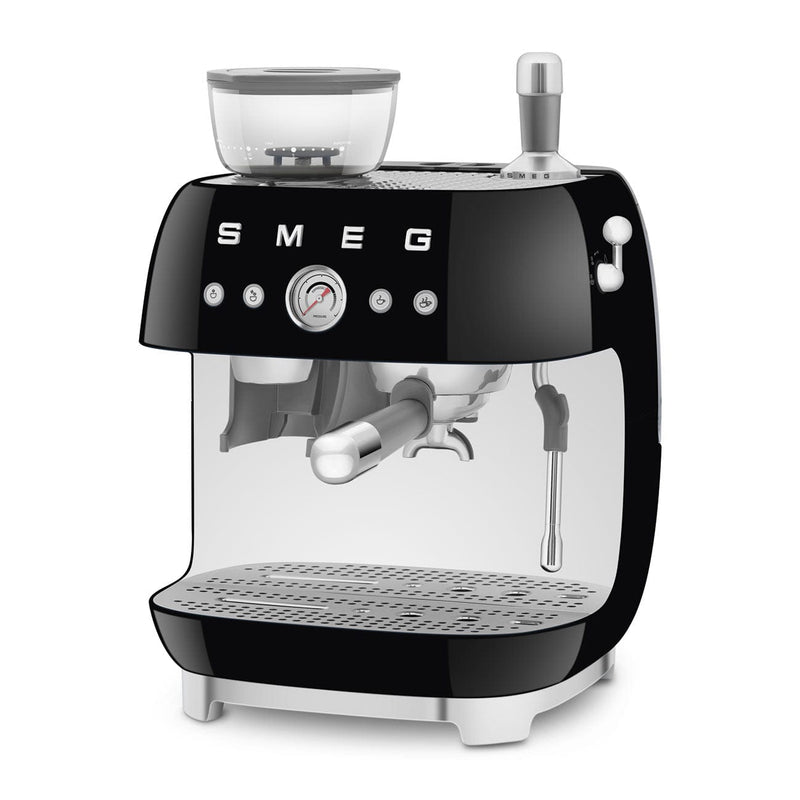 Smeg Siyah Kahve Öğütücülü Espresso Makinesi Egf03Bleu