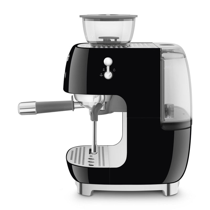 Smeg Siyah Kahve Öğütücülü Espresso Makinesi Egf03Bleu
