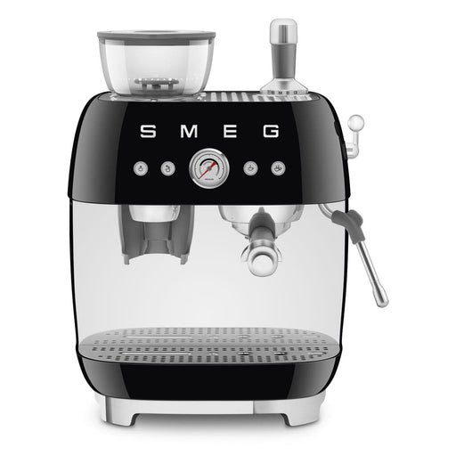 Smeg Siyah Kahve Öğütücülü Espresso Makinesi Egf03Bleu Bonvagon