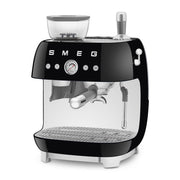Smeg Siyah Kahve Öğütücülü Espresso Makinesi Egf03Bleu Bonvagon
