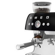 Smeg Siyah Kahve Öğütücülü Espresso Makinesi Egf03Bleu Bonvagon
