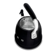 Smeg Siyah Ocak Üstü Islıklı Whistling Kettle Su Isıtıcısı CKLW2001BL