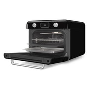 Smeg Siyah Tezgah Üstü Buharlı Mini Fırın COF01BLEU