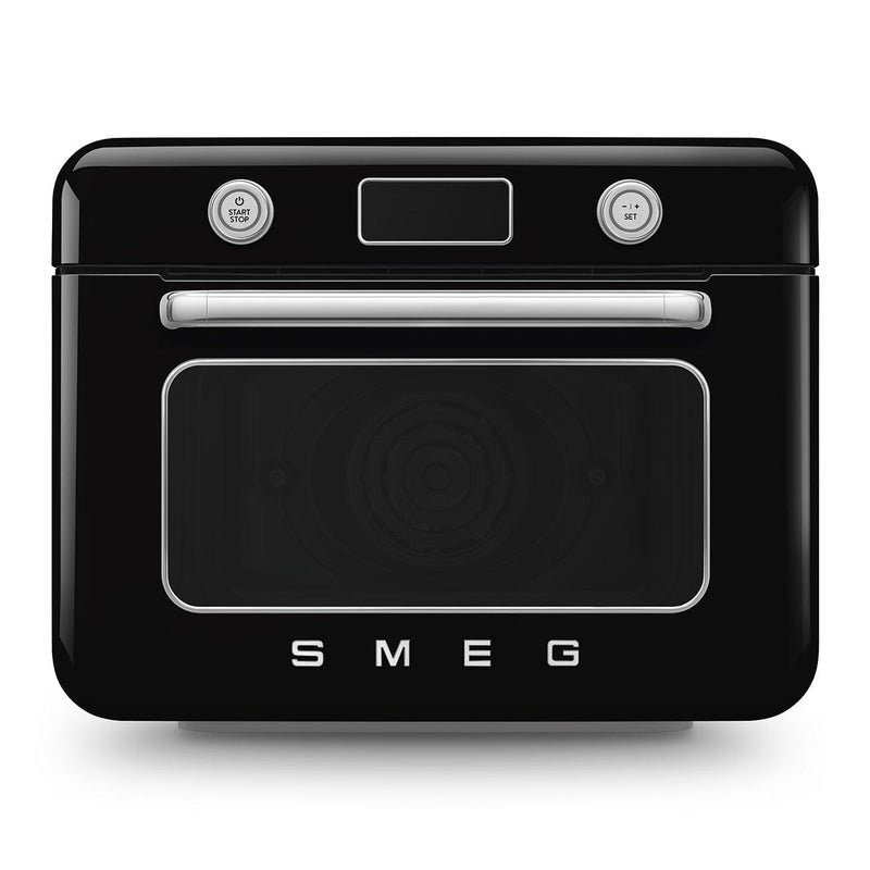 Smeg Siyah Tezgah Üstü Buharlı Mini Fırın COF01BLEU