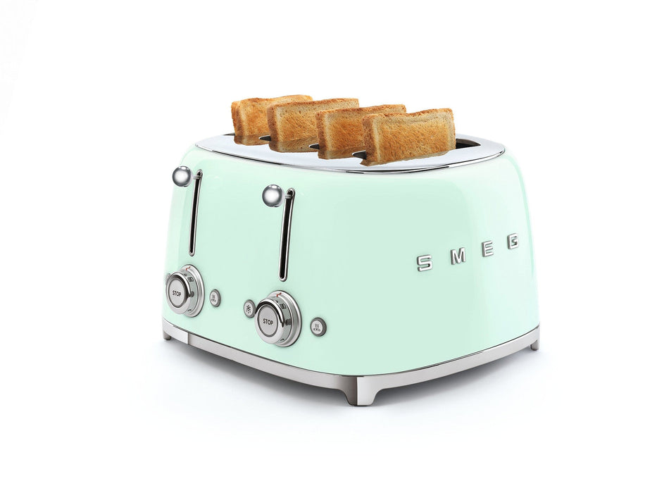 Smeg Yeşil 1x4 Ekmek Kızartma Makinesi Tsf03pgeu Bonvagon