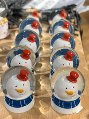Snowman Glitter Globe - Kardan Adam Simli Kar Küresi