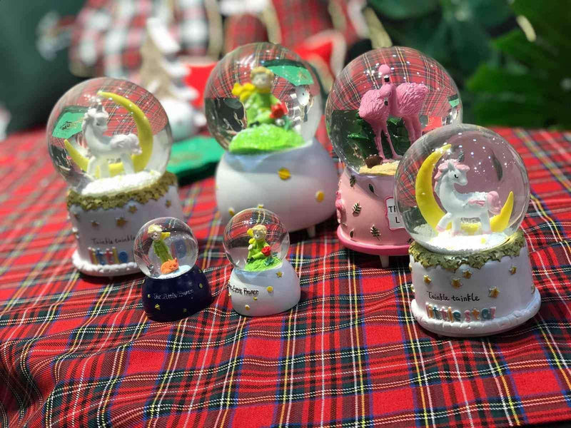Snowman Glitter Globe - Kardan Adam Simli Kar Küresi