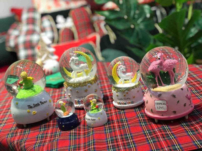 Snowman Glitter Globe - Kardan Adam Simli Kar Küresi Bonvagon