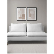 Soft Cubic 2 Parça Çerçeve Görünümlü Ahşap Tablo Seti Bonvagon