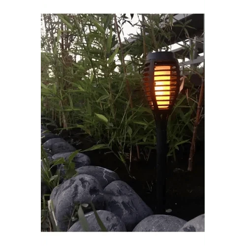 Solar Alev Efektli Bahçe Lambası Bonvagon