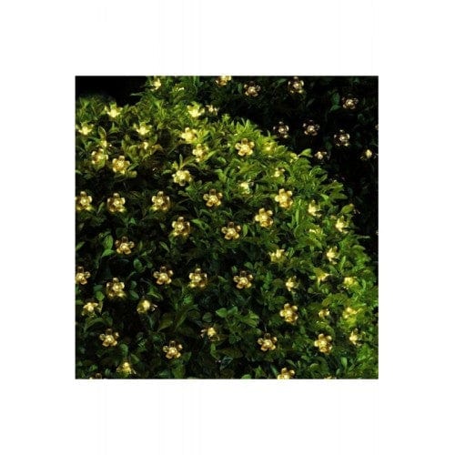 Solar Çiçekli Dekoratif 30 Led Bahçe Lambası Bonvagon